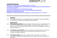 Fascinating Corporate Security Policy Template