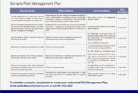 Fascinating Risk Management Policy And Procedure Template