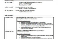 Free Sports Management Resume Template