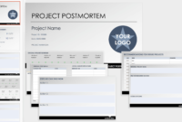 New Project Management Post Mortem Template