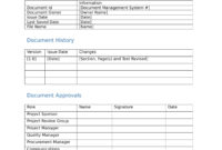 New Project Management Proposal Template