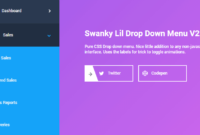 Professional Drop Down Menu Templates Free Download