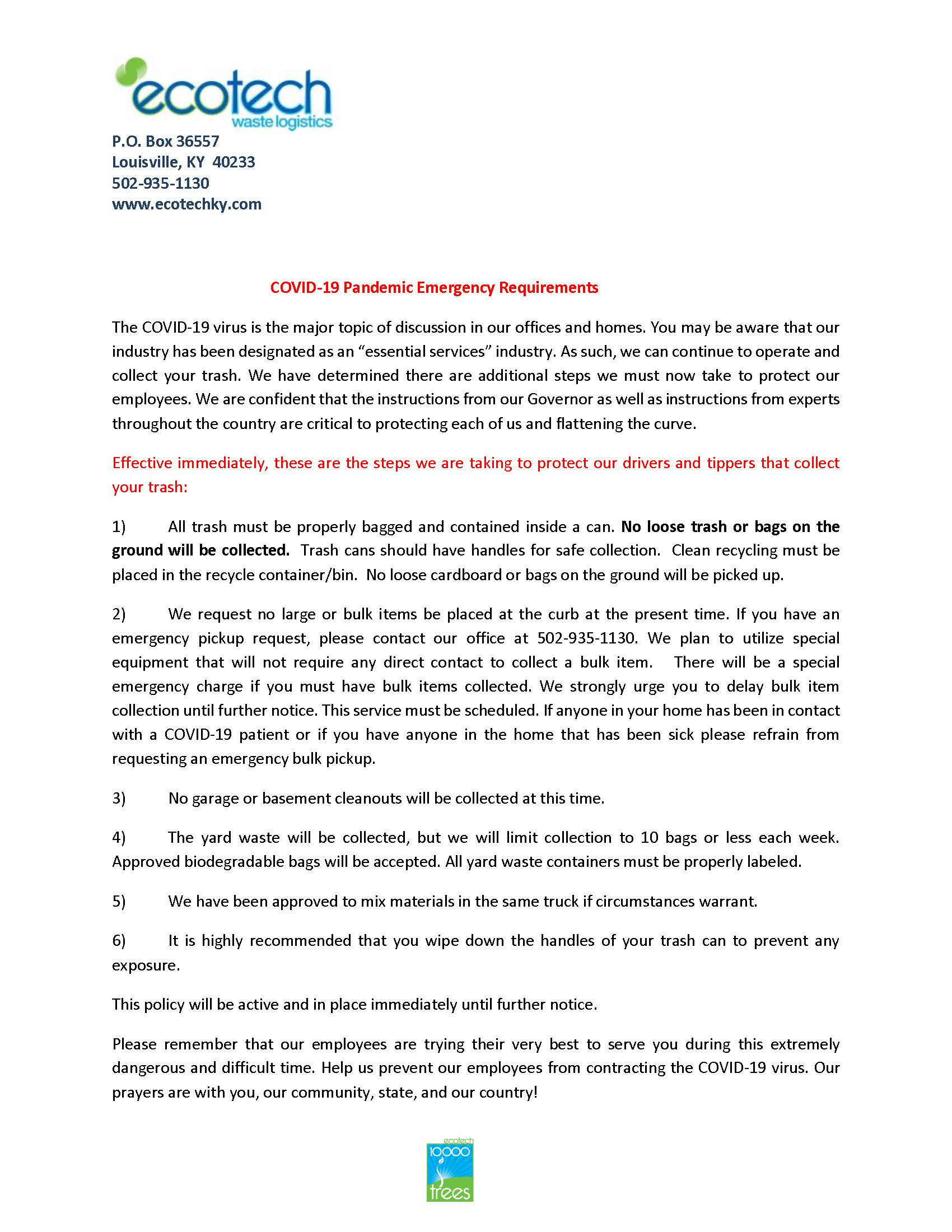 Professional Waste Management Contract Template