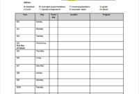 Stunning Group Travel Itinerary Template