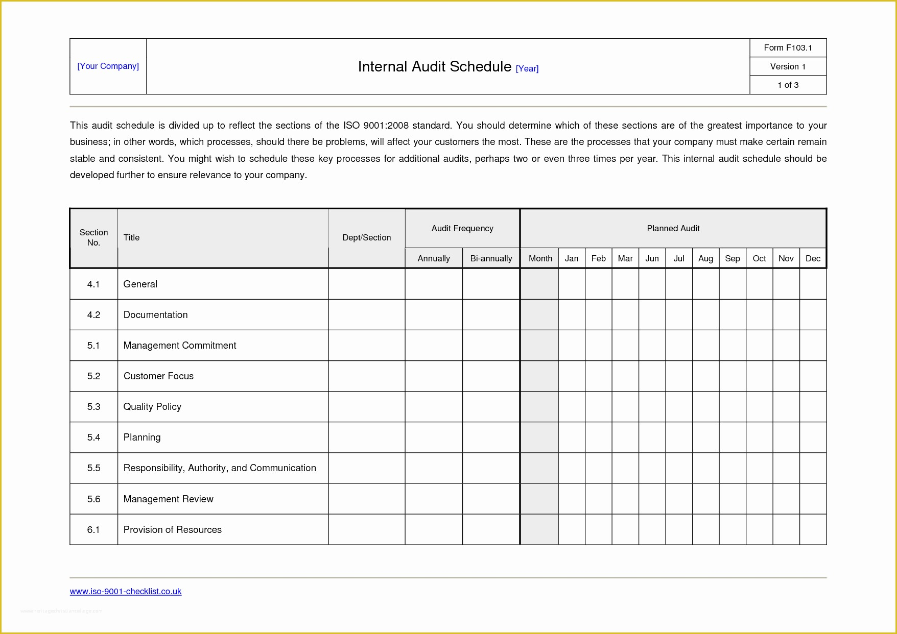 Stunning Internal Audit Policy Template