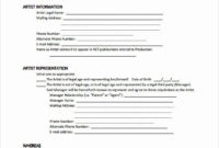Top Artist Management Contracts Template