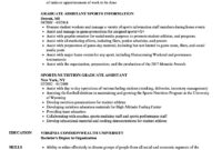 Top Sports Management Resume Template